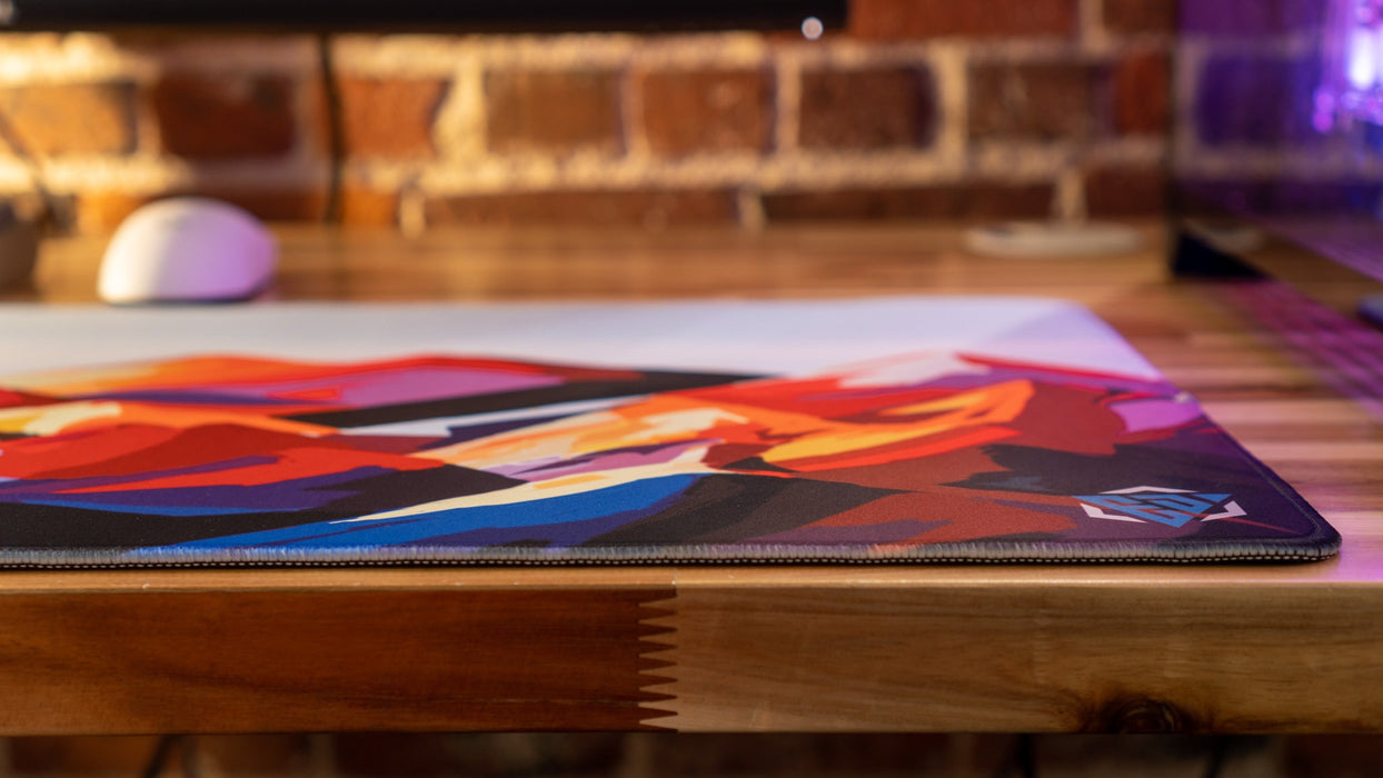 "Purple Mountain Majesty" — Epic Desk Originals Deskmat - for just $39.95! 