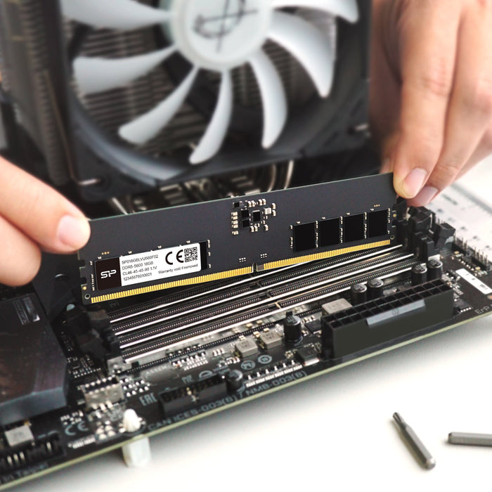 Silicon Power DDR5 5600MT/s (PC5-44800) 8GB 1.1V Desktop Unbuffered DIMM - for just $108.97! 