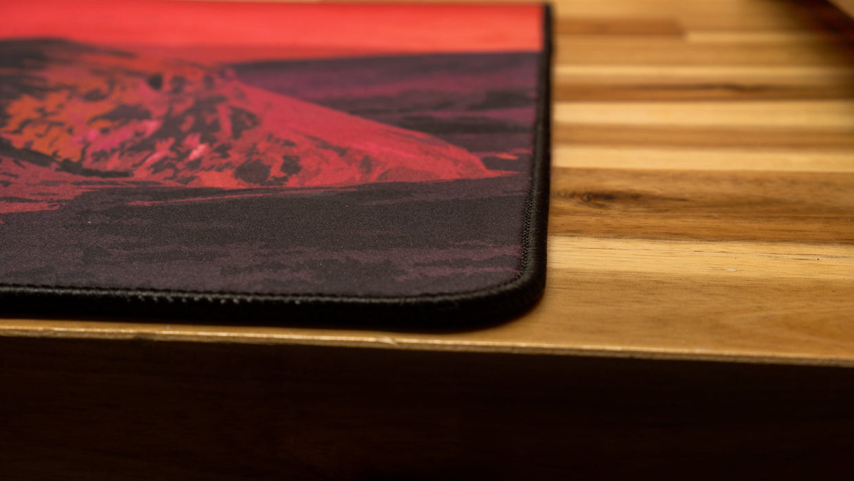 "Redwave" — Outrun Deskmat - for just $49.95! 