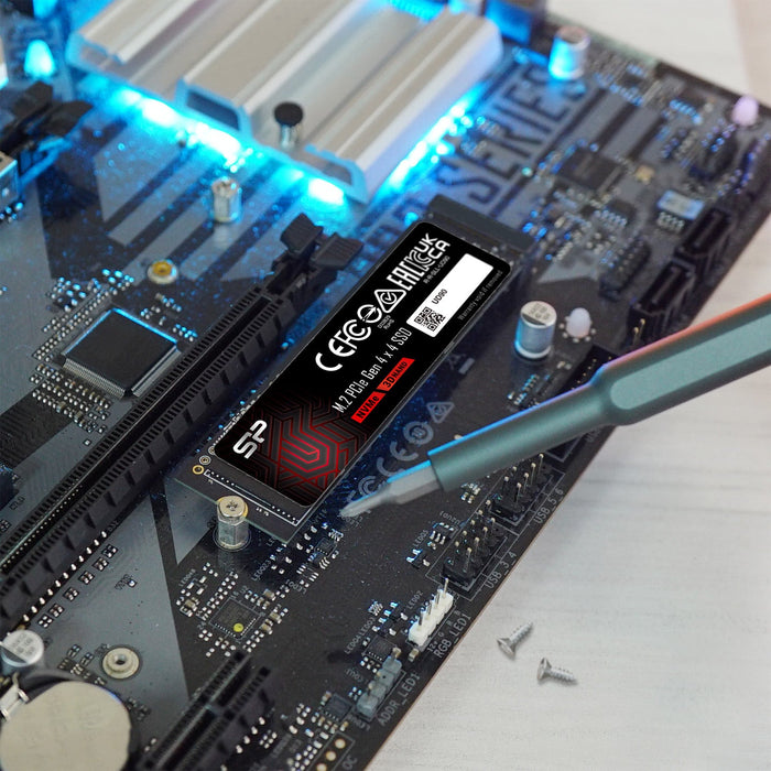 Silicon Power UD90 1TB PCIe NVMe Gen4x4 M.2 2280 Internal Solid State Drive - for just $178.97! 
