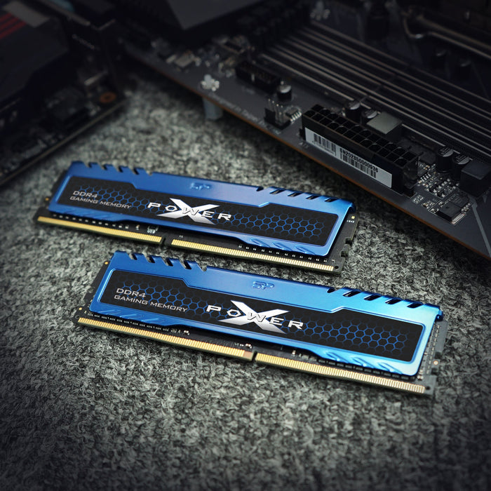 Silicon Power Turbine Gaming DDR4 3200MT/s (PC4 25600) 16GB(2x8GB) Dual Pack 1.35V Desktop Unbuffered DIMM - for just $125.97! 