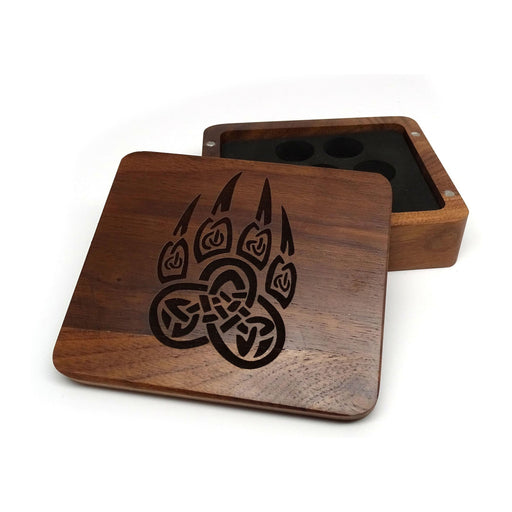 Druid Paw Wooden Dice Case - Premium  - Just $29.95! Shop now at Retro Gaming of Denver
