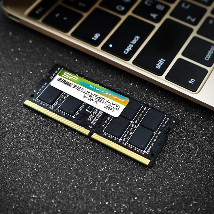 Silicon Power DDR4 3200MT/s (PC4-25600) 64GB(2x32GB) Dual Pack 1.2V Laptop SODIMM - for just $395.97! 