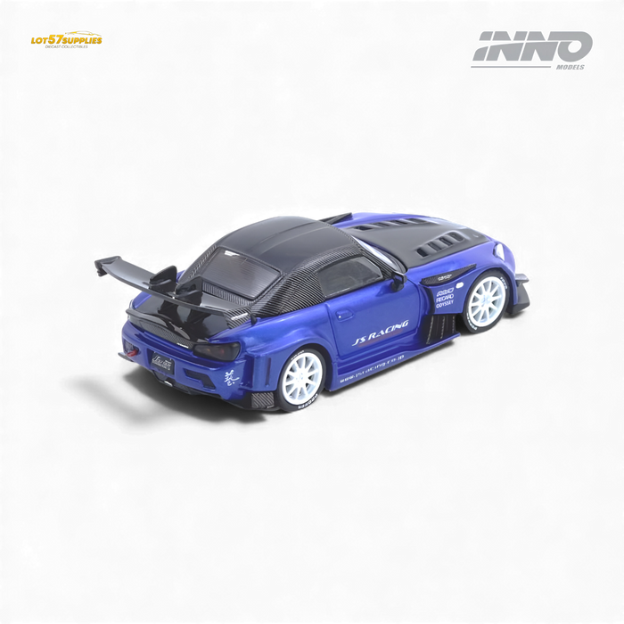 (Pre-Order) INNO64 Honda S2000 J's Racing Blue 1:64 - for just $29.99! 