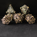 Brass - Weird West Wasteland Metal Dice Set - Just $39.99! Shop now at Retro Gaming of Denver