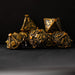 Rustic Brass - Weird West Wasteland Metal Dice Set - Just $39.99! Shop now at Retro Gaming of Denver