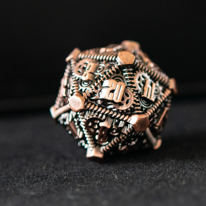 Bronze - Weird West Wasteland Metal Dice Set - Just $39.99! Shop now at Retro Gaming of Denver