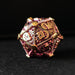 Purple and Gold - Weird West Wasteland Metal Dice Set - Just $39.99! Shop now at Retro Gaming of Denver