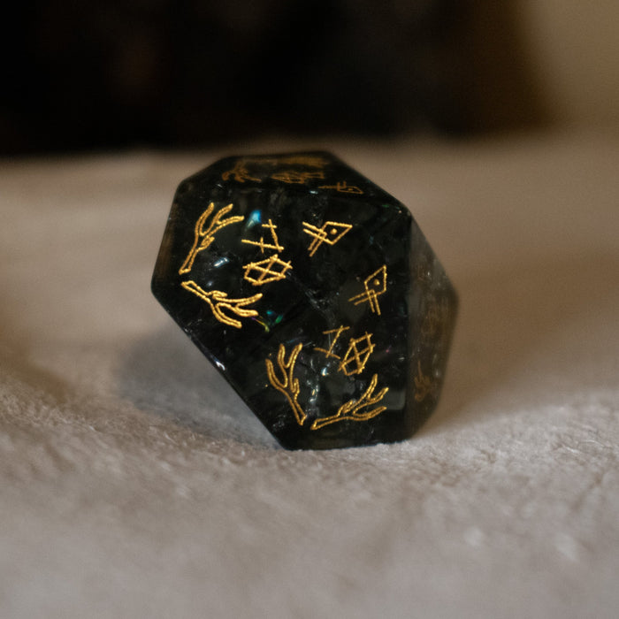 Wendigo Shattered Glass Dice Set - Just $89.99! Shop now at Retro Gaming of Denver