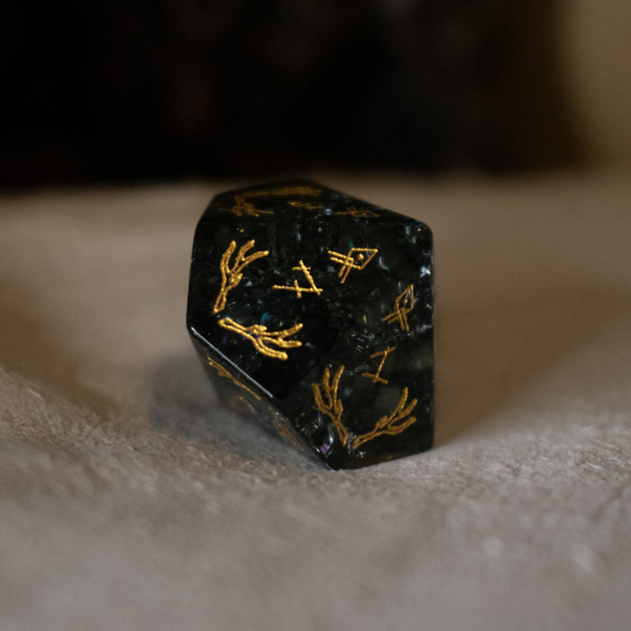 Wendigo Shattered Glass Dice Set - Just $89.99! Shop now at Retro Gaming of Denver