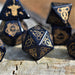 Serpent of Midgard Blue Sandstone Dice Set - Just $89.99! Shop now at Retro Gaming of Denver