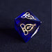 Serpent of Midgard Blue Glass Dice Set - Just $89.99! Shop now at Retro Gaming of Denver