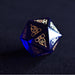 Serpent of Midgard Blue Glass Dice Set - Just $89.99! Shop now at Retro Gaming of Denver