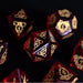 Serpent of Midgard Red Glass Dice Set - Just $89.99! Shop now at Retro Gaming of Denver