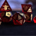 Serpent of Midgard Red Glass Dice Set - Just $89.99! Shop now at Retro Gaming of Denver