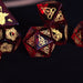 Serpent of Midgard Red Glass Dice Set - Just $89.99! Shop now at Retro Gaming of Denver