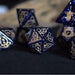 Serpent of Midgard Blue Sandstone Dice Set - Just $89.99! Shop now at Retro Gaming of Denver