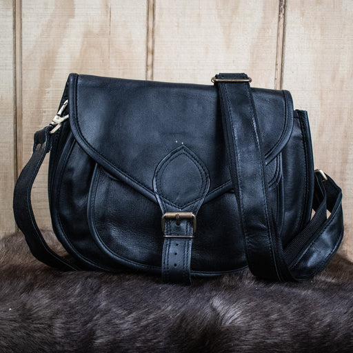 The Rogue Leather Satchel - Medium (Black) - Just $159.99! Shop now at Retro Gaming of Denver