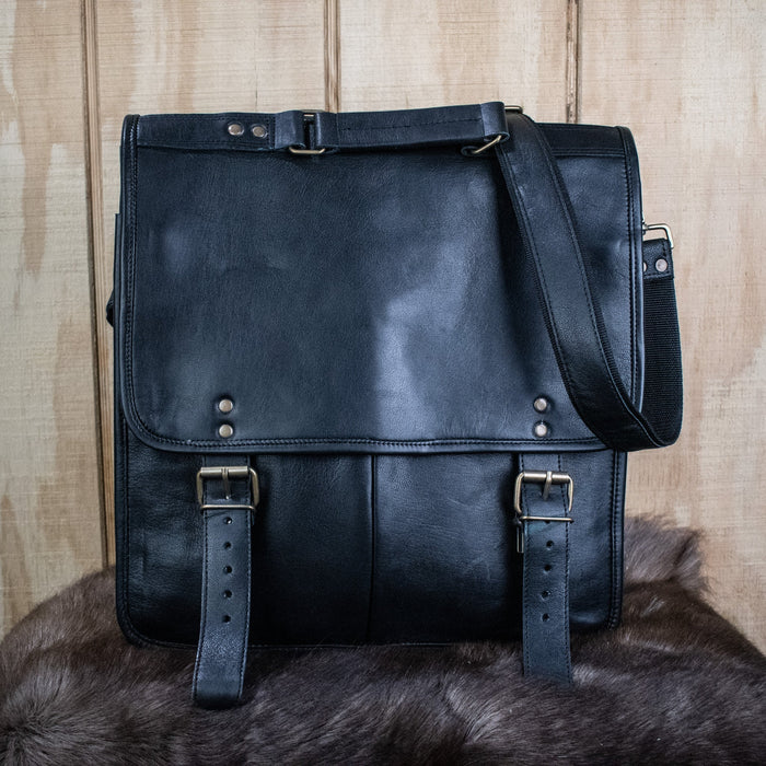 The Artist Leather Bag (Black) - Just $209.99! Shop now at Retro Gaming of Denver