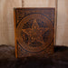 The Pentacle Tan Spellbook Leather Journal - Just $174.99! Shop now at Retro Gaming of Denver