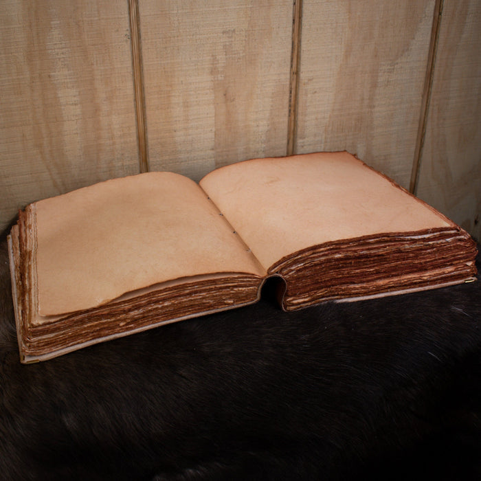 The Ravens Tan Spellbook Leather Journal - Just $174.99! Shop now at Retro Gaming of Denver