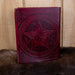 The Pentacle Red Spellbook Leather Journal - Just $174.99! Shop now at Retro Gaming of Denver