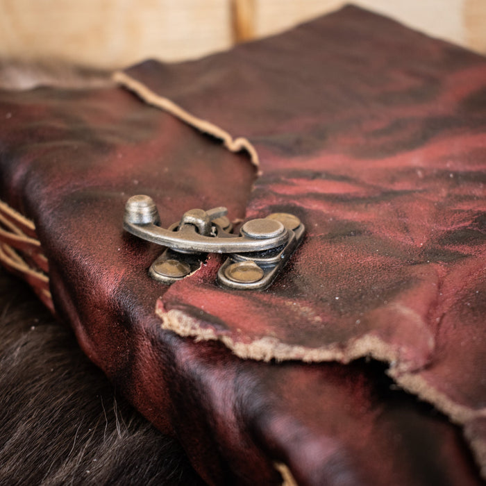 Natural Edge Crunched Cowhide Leather Journal - Just $49.99! Shop now at Retro Gaming of Denver