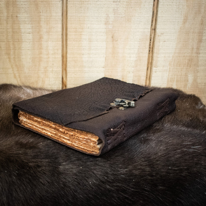 Natural Edge Buffalo Leather Journal - Just $49.99! Shop now at Retro Gaming of Denver