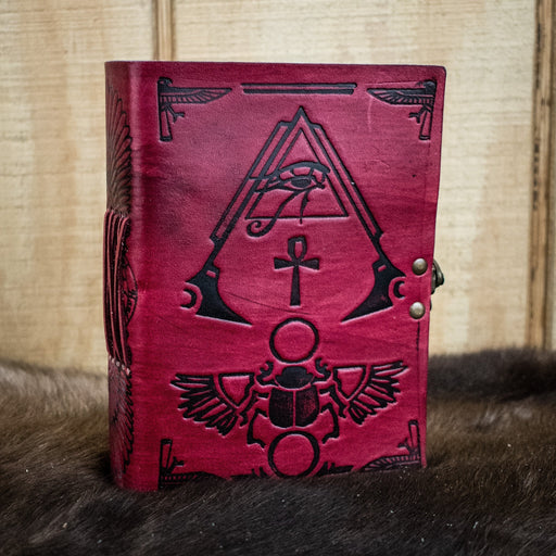 Hieroglyphics Leather Journal - Just $49.99! Shop now at Retro Gaming of Denver