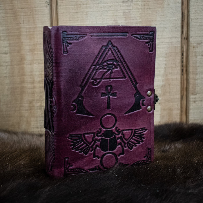 Hieroglyphics Leather Journal - Just $49.99! Shop now at Retro Gaming of Denver