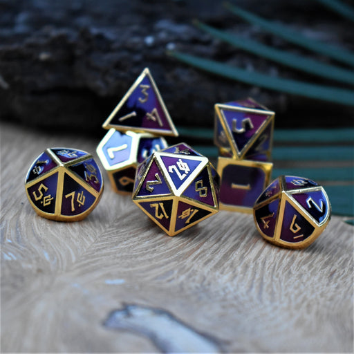 Vineyard Metal Dice Set - Just $39.99! Shop now at Retro Gaming of Denver