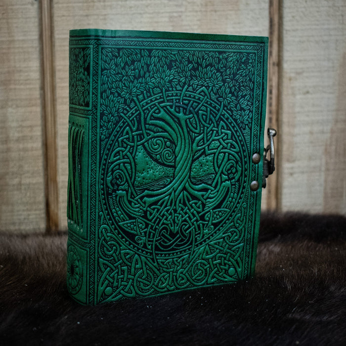 Tree of Life Leather Journal - Just $49.99! Shop now at Retro Gaming of Denver