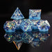 Ice Storm Sharp-Edged Resin Dice Set - Just $39.99! Shop now at Retro Gaming of Denver