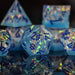 Ice Storm Sharp-Edged Resin Dice Set - Just $39.99! Shop now at Retro Gaming of Denver