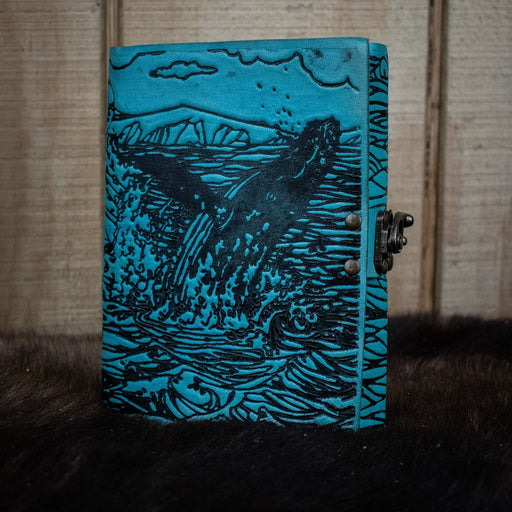 Humpback Family Leather Journal - Just $49.99! Shop now at Retro Gaming of Denver