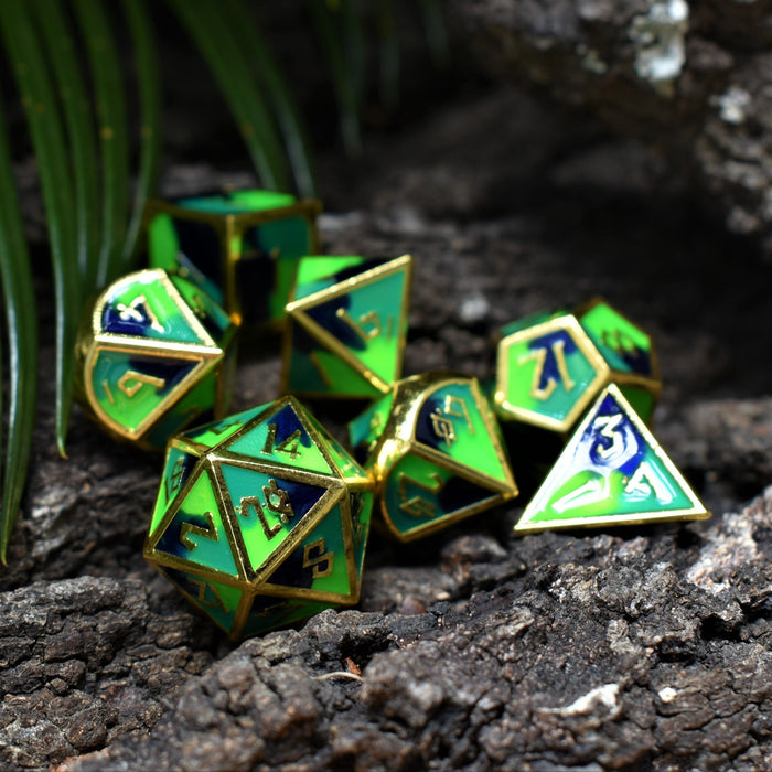 Mother Earth Metal Dice Set - Just $39.99! Shop now at Retro Gaming of Denver