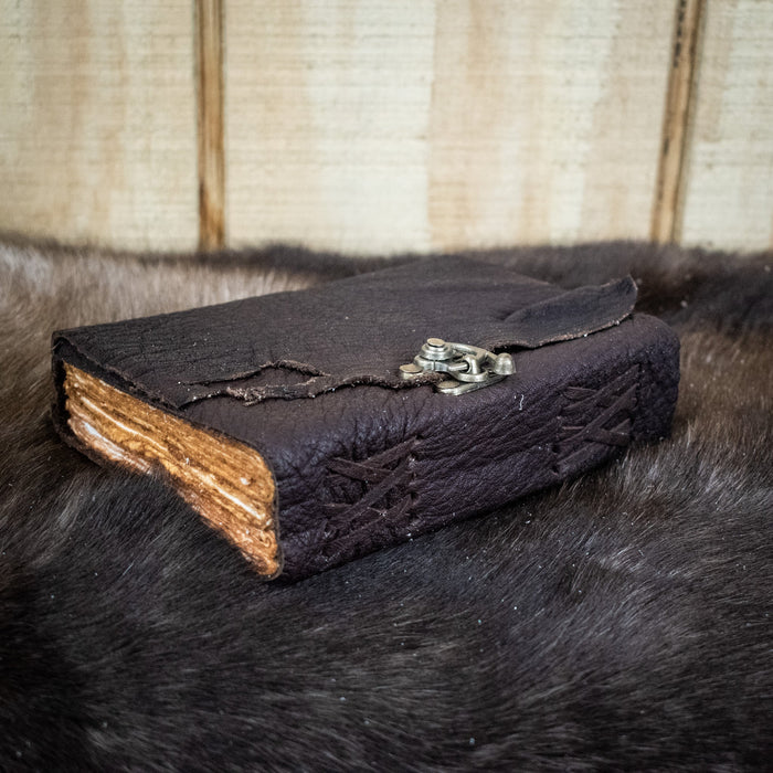 Natural Edge Buffalo Leather Journal - Just $49.99! Shop now at Retro Gaming of Denver