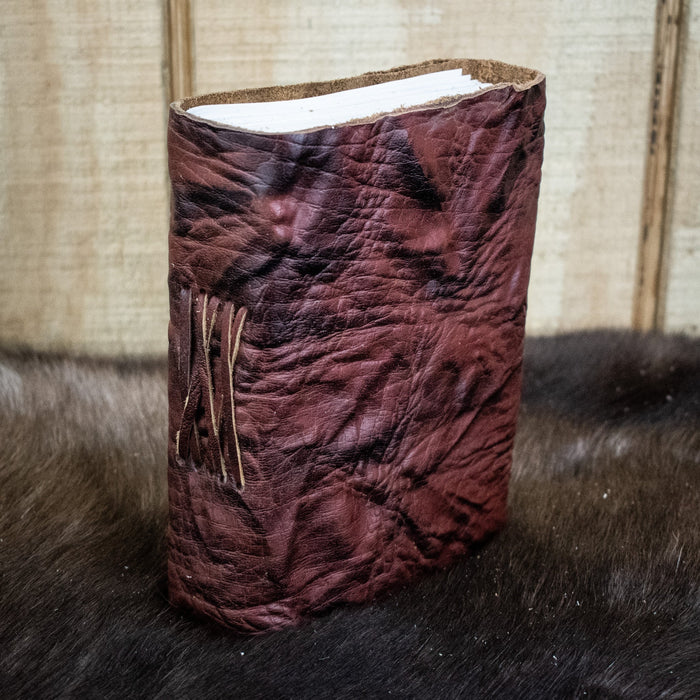 Natural Edge Crunched Cowhide Leather Journal - Just $49.99! Shop now at Retro Gaming of Denver