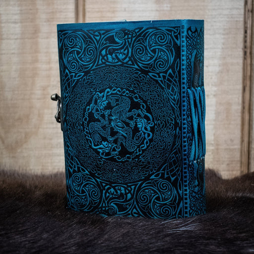 Celtic Ravens Leather Journal - Just $49.99! Shop now at Retro Gaming of Denver