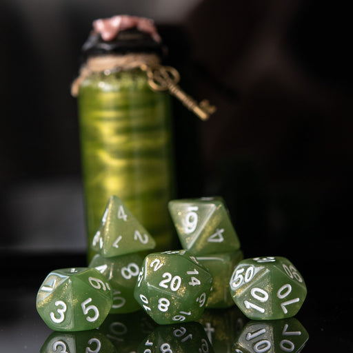 Forest Sprite Acrylic Dice Set - Just $9.99! Shop now at Retro Gaming of Denver