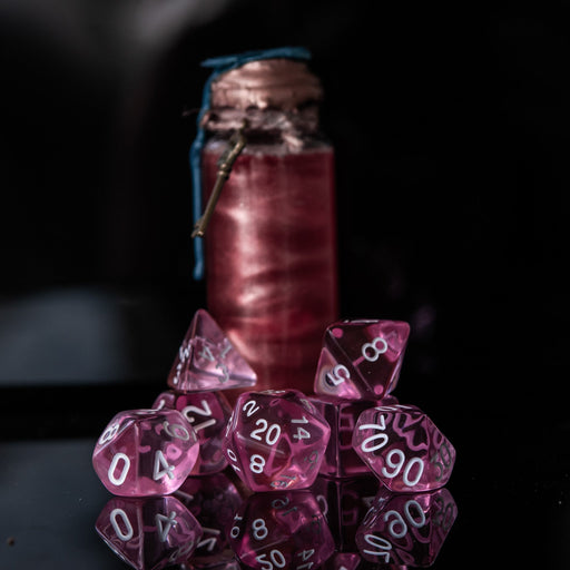 Potion of Love Acrylic Dice Set - Just $9.99! Shop now at Retro Gaming of Denver