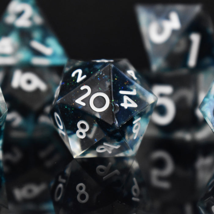 Maelstrom Sharp-Edged Resin Dice Set - Just $39.99! Shop now at Retro Gaming of Denver