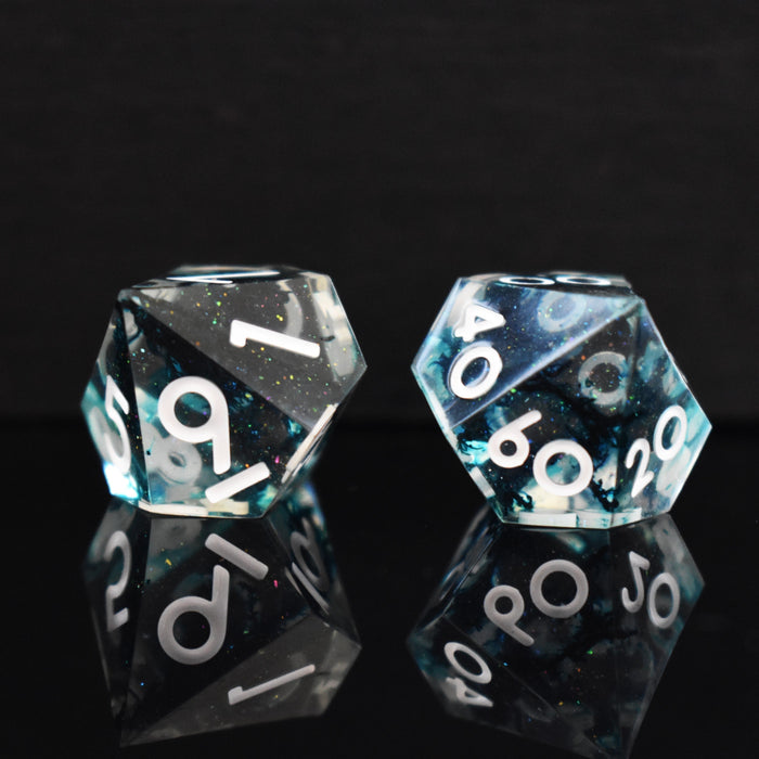 Maelstrom Sharp-Edged Resin Dice Set - Just $39.99! Shop now at Retro Gaming of Denver