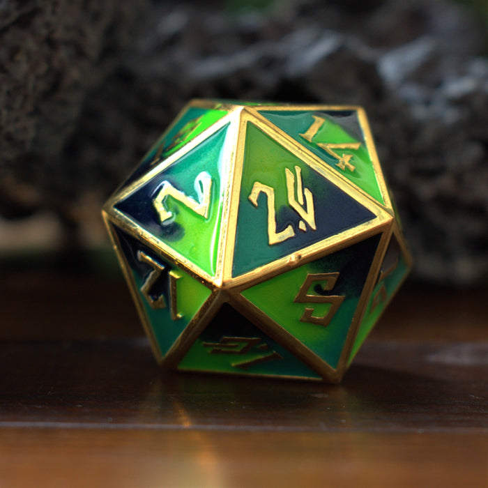 Mother Earth Metal Dice Set - Just $39.99! Shop now at Retro Gaming of Denver