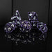 Legends of Valhalla - Purple Hollow Metal Dice Set - Just $59.99! Shop now at Retro Gaming of Denver