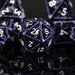 Legends of Valhalla - Purple Hollow Metal Dice Set - Just $59.99! Shop now at Retro Gaming of Denver