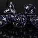 Legends of Valhalla - Purple Hollow Metal Dice Set - Just $59.99! Shop now at Retro Gaming of Denver