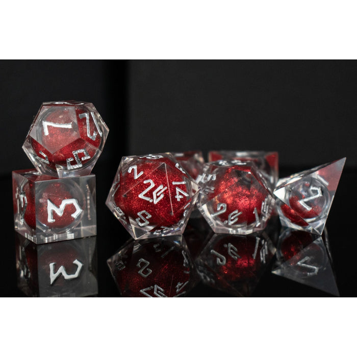 Ruby Slipper Liquid Core Dice Set - Just $59.99! Shop now at Retro Gaming of Denver