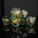 Pot O' Gold Liquid Core Dice Set - Just $59.99! Shop now at Retro Gaming of Denver