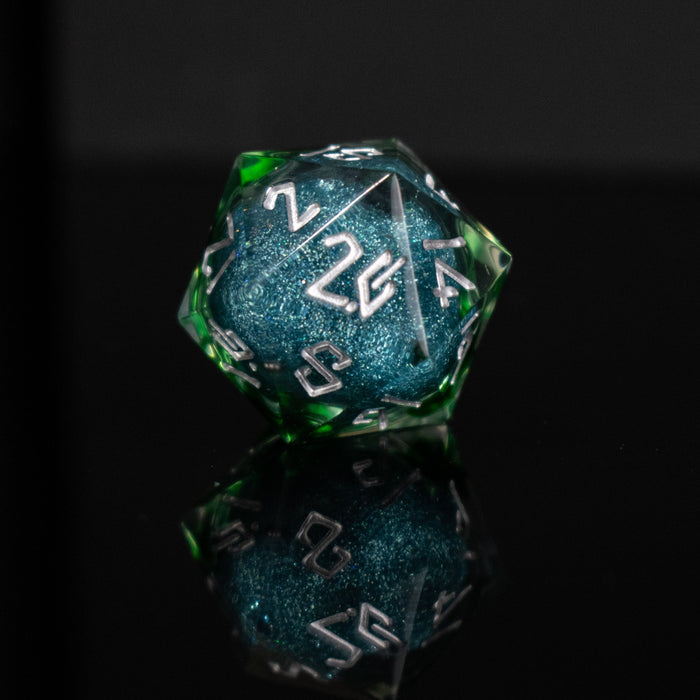 Sea Siren Liquid Core Dice Set - Just $59.99! Shop now at Retro Gaming of Denver